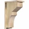 Ekena Millwork Monterey Rough Sawn Corbel w/Backplate, Douglas Fir, 8"W x 14"D x 22"H COR08X14X22MON01RDF - alternate 1
